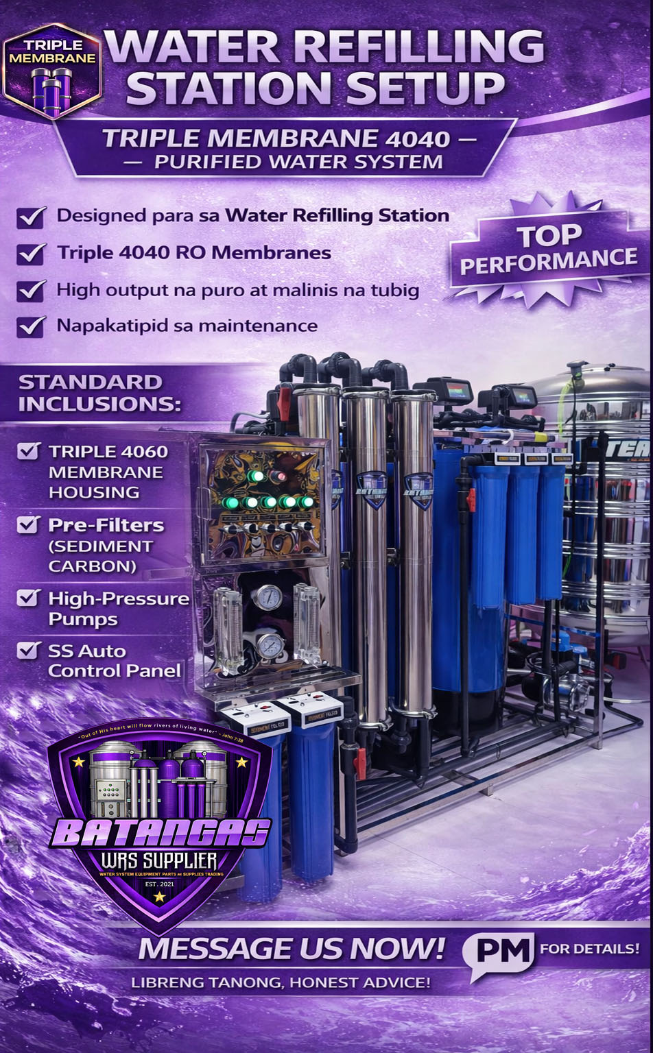 Triple Membrane RO System